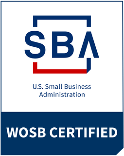 SBA certified Woman-Owned Small Business